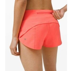 LULULEMON Speed Up 2.5" Short 4 Sunset Run Gym